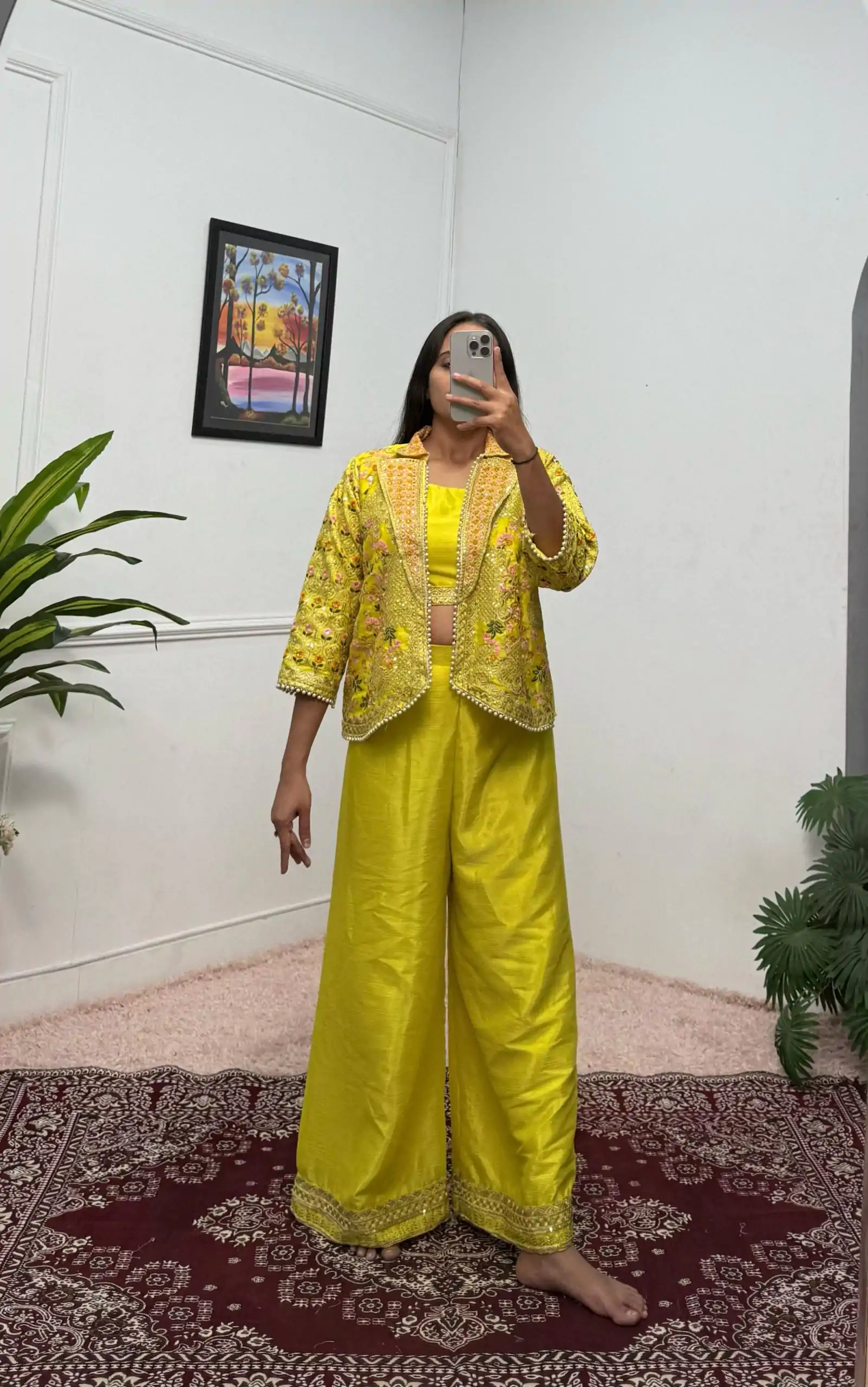 ST 1096 Light Yellow Color Chinon Embroidery Work With Moti Lace Salwar Suit Casual, Wedding, Festive, Events . Expected Delivery  4-6 Working Days @1999/-    | Jump Suits, Salwar suit, Designer Suits, Casual Suits, Creative suits, Palazzo Suits, Party Wear Suits, Patiala Suits, Straight Suits