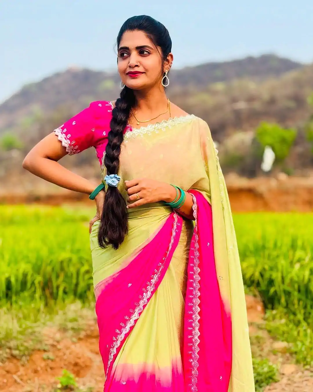  AC Soniya2 Pista Pink Color Chinnon Embroidery Sequence Saree Casual, Wedding, Festive, Events . Expected Delivery  4-6 Working Days @1949/- only      | Sarees, Bollywood Sarees, Creative Sarees, Designer Sarees, Embroidered Sarees, Ethnic Saree, Modern Digital sarees, Party Wear Sarees