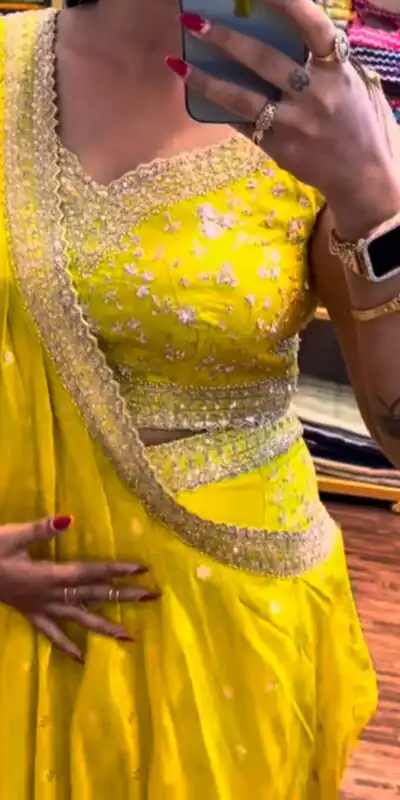 ST 1089 Yellow Color Chinon Embroidery Work Salwar Suit Casual, Wedding, Festive, Events . Expected Delivery  4-6 Working Days @1999/- only      | Jump Suits, Salwar suit, Designer Suits, Casual Suits, Creative suits, Palazzo Suits, Party Wear Suits, Patiala Suits, Straight Suits