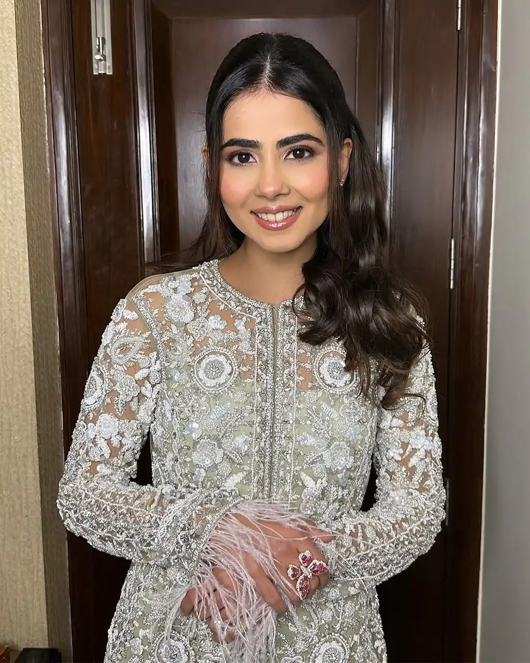 LG 192 Pista Color Micro With Net Embroidered Belt Sequence Salwar Suit Casual, Wedding, Party, Festive, Events Etc.4-6 Working Days@ 2099/-only | Jump Suits, Salwar suit, Designer Suits, Casual Suits, Creative suits, Palazzo Suits, Party Wear Suits, Patiala Suits, Straight Suits