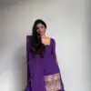 RTC 5662 Violet Color Georgette Thread Sequence Salwar Suit Casual, Wedding, Festive, Events . Expected Delivery  4-6 Working Days @1949/- only      | Jump Suits, Salwar suit, Designer Suits, Casual Suits, Creative suits, Palazzo Suits, Party Wear Suits, Patiala Suits, Straight Suits