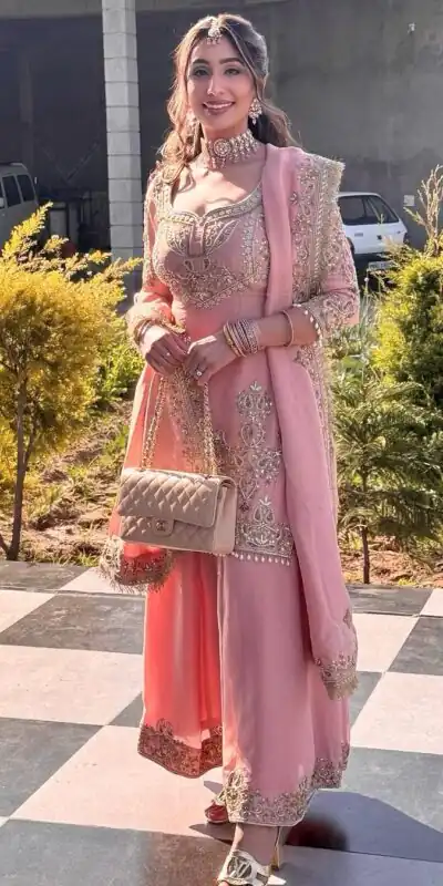 ZSR 3114 Pink Color Chinon Embroidery Sequence Work Salwar Suit Casual, Wedding, Festive, Events . Expected Delivery  4-6 Working Days @1999/- only      | Jump Suits, Salwar suit, Designer Suits, Casual Suits, Creative suits, Palazzo Suits, Party Wear Suits, Patiala Suits, Straight Suits