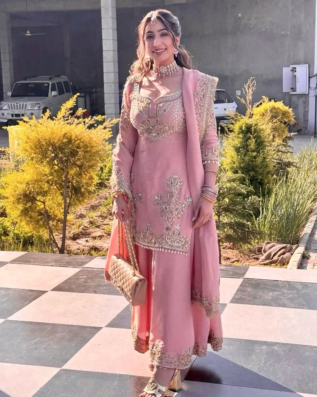 ZSR 3114 Pink Color Chinon Embroidery Sequence Work Salwar Suit Casual, Wedding, Festive, Events . Expected Delivery  4-6 Working Days @1999/- only      | Jump Suits, Salwar suit, Designer Suits, Casual Suits, Creative suits, Palazzo Suits, Party Wear Suits, Patiala Suits, Straight Suits