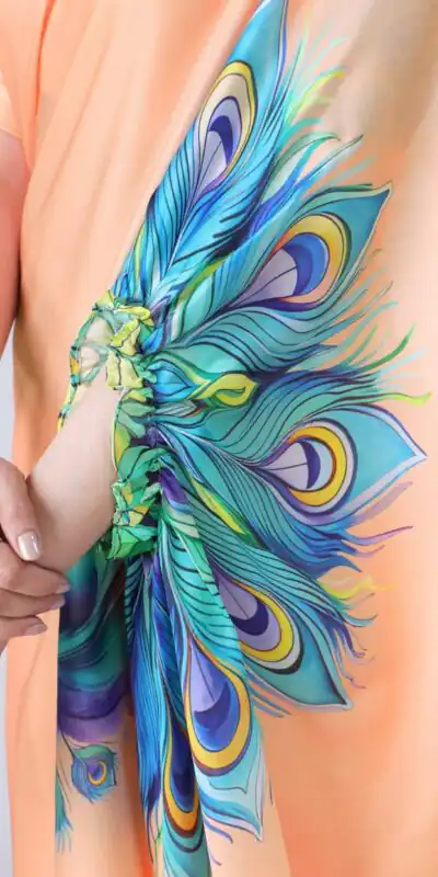 ST 1102 Peach Color Japan Satin Digital Print Work Saree Casual, Wedding, Festive, Events . Expected Delivery  4-6 Working Days @1849/- only      | Sarees, Bollywood Sarees, Creative Sarees, Designer Sarees, Embroidered Sarees, Ethnic Saree, Modern Digital sarees, Party Wear Sarees