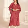 INLI Kaftan vol 2.0 Red Color Heavy French Crape Print Kaftan Suit Casual, Wedding, Party, Festive, Events Etc.4-6 Working Days@ 1399/-only | Jump Suits, Salwar suit, Designer Suits, Casual Suits, Creative suits, Palazzo Suits, Party Wear Suits, Patiala Suits, Straight Suits