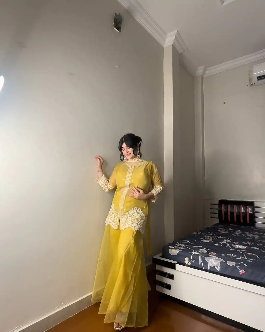 LG 1902 Yellow Color Organza Sequence Work Indo-Western Suit Casual, Wedding, Party, Festive, Events Etc.4-6 Working Days@ 2049/-only | Jump Suits, Salwar suit, Designer Suits, Casual Suits, Creative suits, Palazzo Suits, Party Wear Suits, Patiala Suits, Straight Suits