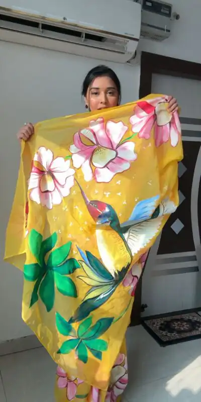 SC 228 Yellow Color Soft Organza Silk Ready To Wear Saree Casual, Wedding, Festive, Events . Expected Delivery  4-6 Working Days @1549/- only                                                                                                                                             | Sarees, Bollywood Sarees, Creative Sarees, Designer Sarees, Embroidered Sarees, Ethnic Saree, Modern Digital sarees, Party Wear Sarees