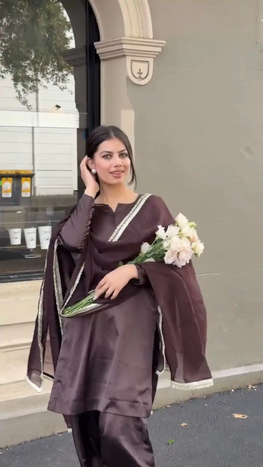 ZSR 3115 Wine Color Japan Satin With Full Sleeve Salwar Suit Casual, Wedding, Festive, Events . Expected Delivery  4-6 Working Days @1799/- only      | Jump Suits, Salwar suit, Designer Suits, Casual Suits, Creative suits, Palazzo Suits, Party Wear Suits, Patiala Suits, Straight Suits