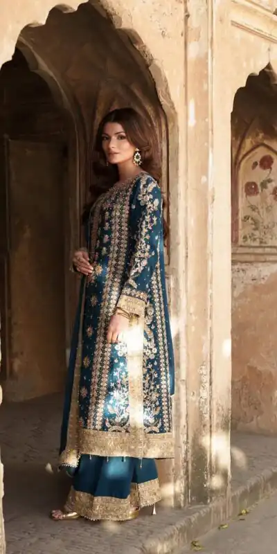 ZF 415 Navy Blue Color Georgette Sequence Work Salwar Suit Casual, Wedding, Festive, Events . Expected Delivery  4-6 Working Days @2149/- only      | Jump Suits, Salwar suit, Designer Suits, Casual Suits, Creative suits, Palazzo Suits, Party Wear Suits, Patiala Suits, Straight Suits