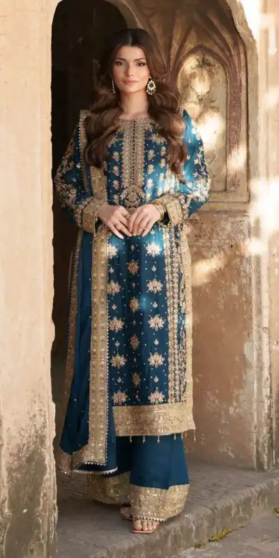ZF 415 Navy Blue Color Georgette Sequence Work Salwar Suit Casual, Wedding, Festive, Events . Expected Delivery  4-6 Working Days @2149/- only      | Jump Suits, Salwar suit, Designer Suits, Casual Suits, Creative suits, Palazzo Suits, Party Wear Suits, Patiala Suits, Straight Suits