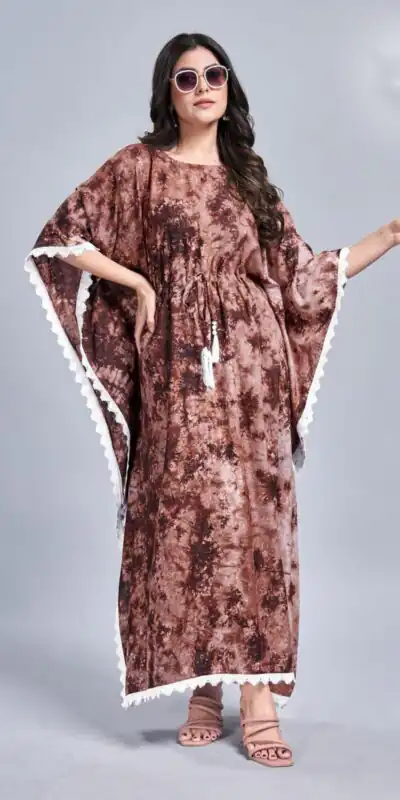 INLI VOL1 Brown Color Rayon Slab Center Belt Kaftan Suit Casual, Wedding, Party, Festive, Events Etc.4-6 Working Days@ 1349/-only | Jump Suits, Salwar suit, Designer Suits, Casual Suits, Creative suits, Palazzo Suits, Party Wear Suits, Patiala Suits, Straight Suits