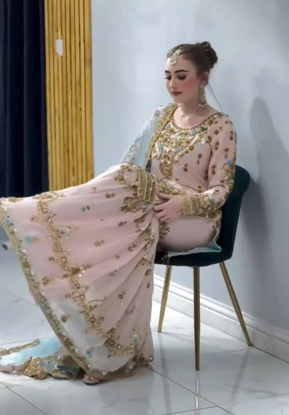 VLM 170 Baby Pink color Foix Georgette Embroidery Salwar Suit Casual, Wedding, Party, Festive, Events . Expected Delivery  4-6 Working Days @2199/- | Jump Suits, Salwar suit, Designer Suits, Casual Suits, Creative suits, Palazzo Suits, Party Wear Suits, Patiala Suits, Straight Suits