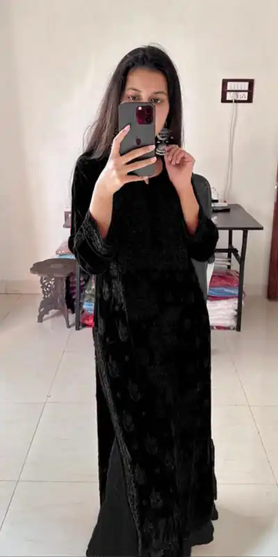 BE 354 black Color Georgette With Embroidery Work Salwar Suit Casual, Wedding, Festive, Events . Expected Delivery  4-6 Working Days @1899/- only      | Jump Suits, Salwar suit, Designer Suits, Casual Suits, Creative suits, Palazzo Suits, Party Wear Suits, Patiala Suits, Straight Suits