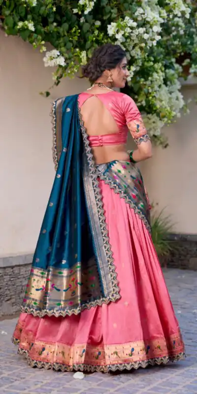 LNB 2014 Light Pink Color Jacquard Zari Work Sequins Thread Embroidery Lehenga Choli Wedding, Party, Festive, Events Etc. Delivery 4-6 Working Days Rs 3749 | Lehenga, Bollywood Lehenga, Creative Lehenga, Designer Lehenga, Embroidered Lehenga, Party Wear Lehenga