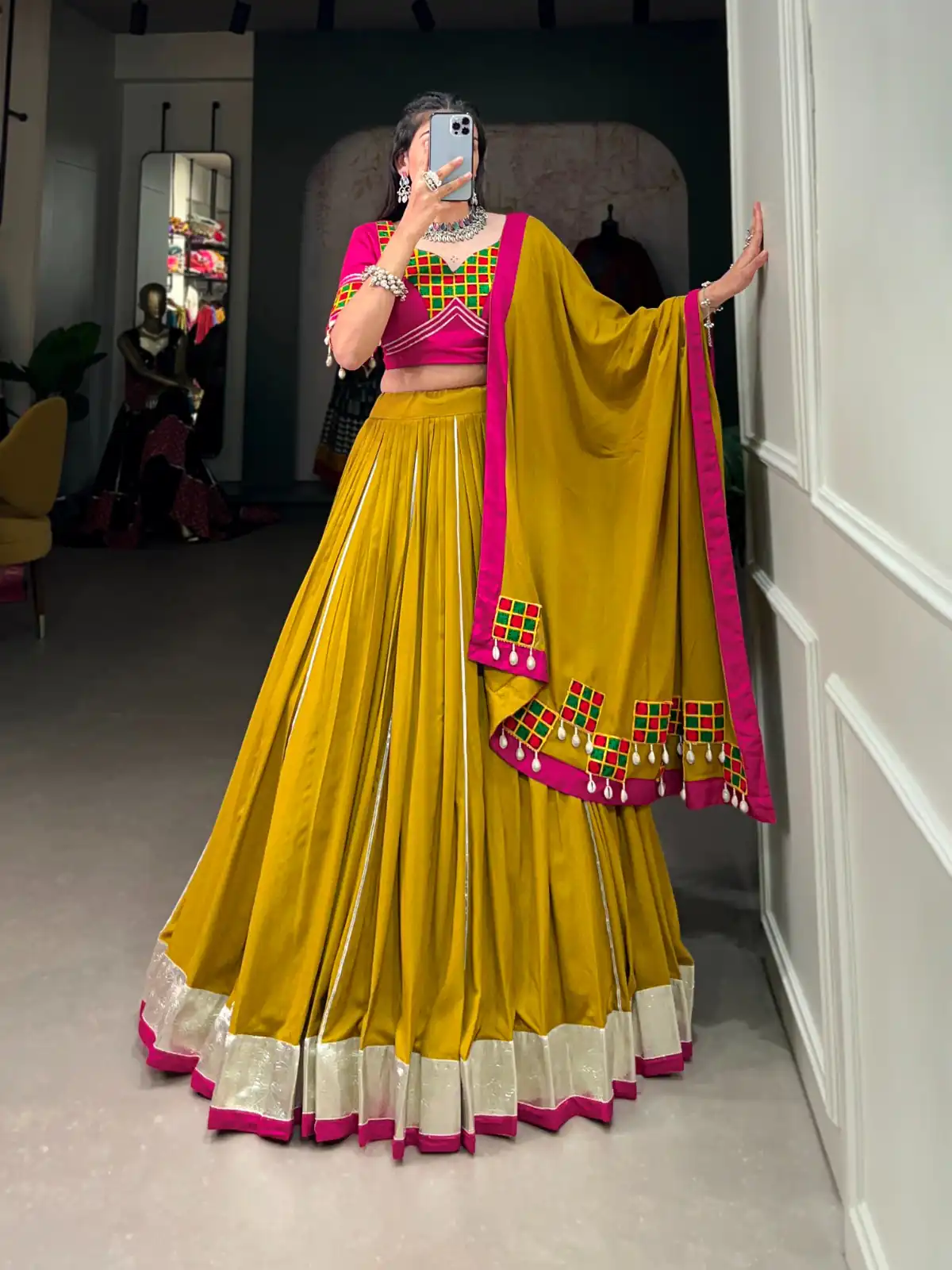 LNB 1694 Mustard Color Pure Rayon Plain Lace Border With Gotta Patti Lehenga Choli Wedding, Party, Festive, Events Etc. Delivery 4-6 Working Days Rs 3199 | Lehenga, Bollywood Lehenga, Creative Lehenga, Designer Lehenga, Embroidered Lehenga, Party Wear Lehenga