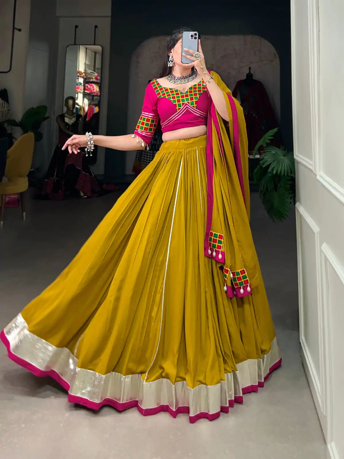 LNB 1694 Mustard Color Pure Rayon Plain Lace Border With Gotta Patti Lehenga Choli Wedding, Party, Festive, Events Etc. Delivery 4-6 Working Days Rs 3199 | Lehenga, Bollywood Lehenga, Creative Lehenga, Designer Lehenga, Embroidered Lehenga, Party Wear Lehenga