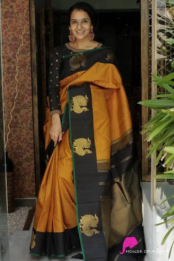 KP 2060 Mustard Color Work in Soft Lichi Silk Jacquard Work Saree Designer On for ₹1449. Delivery 4-6 Working Days. Shop now. | Sarees, Bollywood Sarees, Creative Sarees, Designer Sarees, Embroidered Sarees, Ethnic Saree, Modern Digital sarees, Party Wear Sarees