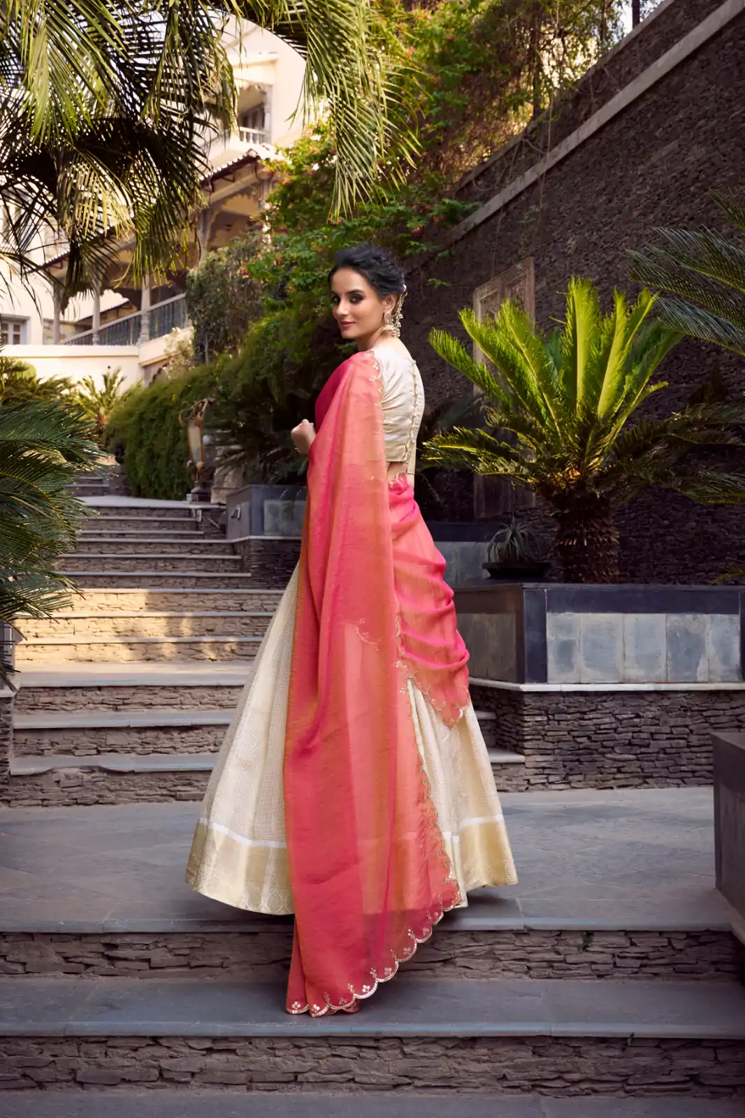 LNB 2011 Off White Color Jacquard Chex Zari Weaving Work Lehenga Choli Wedding, Party, Festive, Events Etc. Delivery 4-6 Working Days Rs 2099 | Lehenga, Bollywood Lehenga, Creative Lehenga, Designer Lehenga, Embroidered Lehenga, Party Wear Lehenga