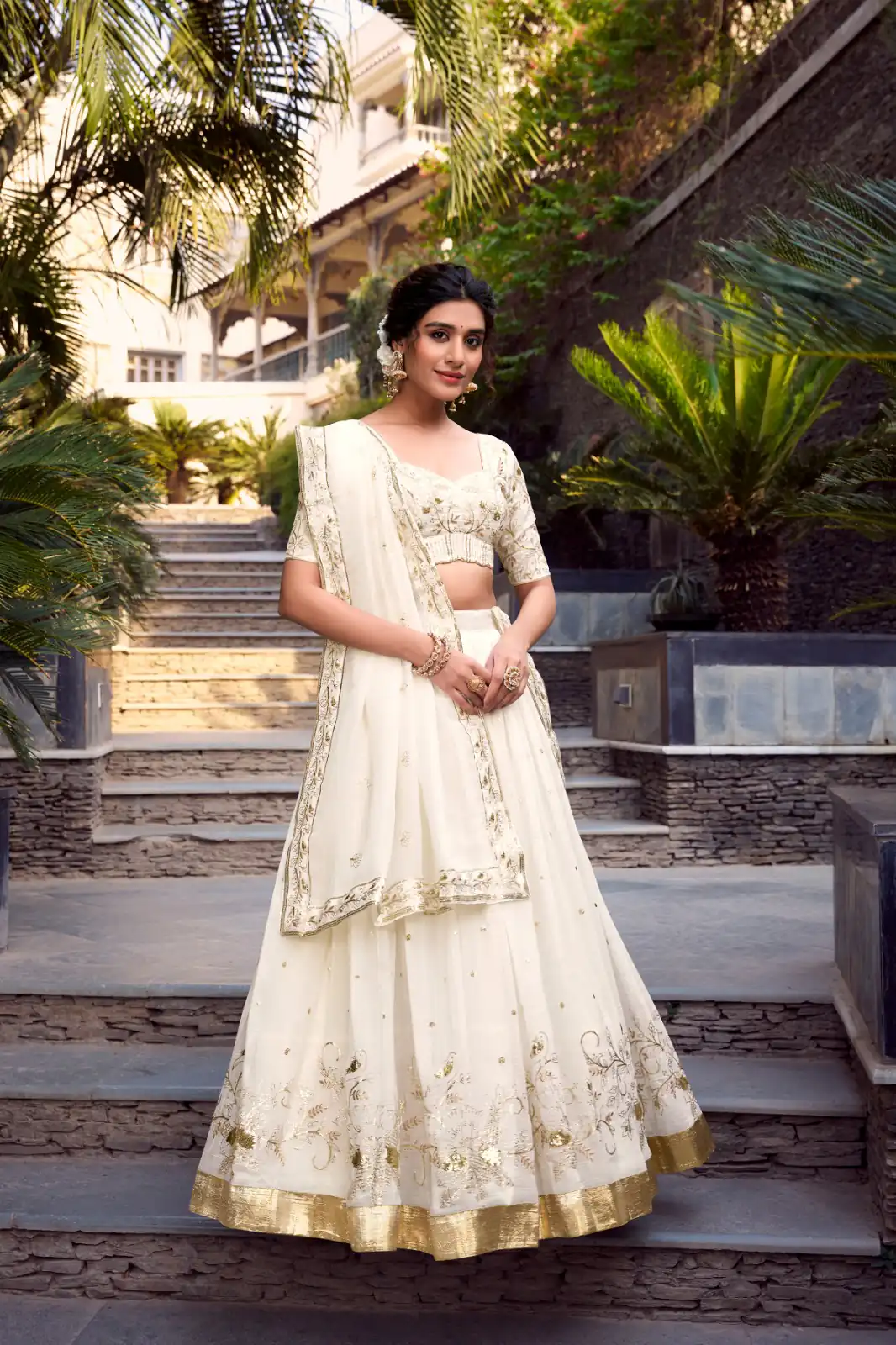 LNB 1422 Off White Color Silver Glosy Sequins and Embroidery Foil Work Lehenga Choli Wedding, Party, Festive, Events Etc. Delivery 4-6 Working Days Rs 3299 | Lehenga, Bollywood Lehenga, Creative Lehenga, Designer Lehenga, Embroidered Lehenga, Party Wear Lehenga