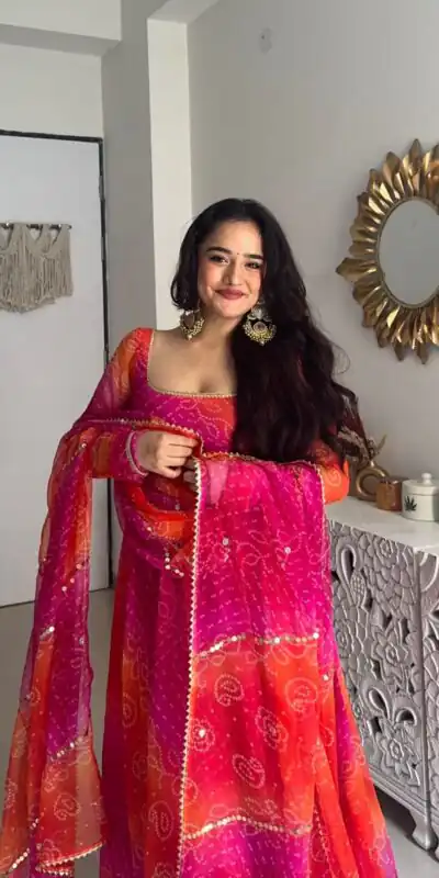 BE 388 Pink Color Faux Georgette With Print And Lace Work Gown Casual, Wedding, Festive, Events . Expected Delivery  4-6 Working Days @1999/- only      | Gowns, Bollywood Gowns, Creative Gowns, Designer Gowns, Embroidered Gowns, Party Wear Gowns