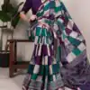 YNF 7045 Purple Color Polyester Viscose Chanderi Printed Border Saree Casual, Wedding, Festive, Events . Expected Delivery  4-6 Working Days @1499/- only                                | Sarees, Bollywood Sarees, Creative Sarees, Designer Sarees, Embroidered Sarees, Ethnic Saree, Modern Digital sarees, Party Wear Sarees