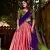 LNB 2009 Purple Color Kanchipuram Weaving With Zari Weaving Work Lehenga Choli Wedding, Party, Festive, Events Etc. Delivery 4-6 Working Days Rs 1999 | Lehenga, Bollywood Lehenga, Creative Lehenga, Designer Lehenga, Embroidered Lehenga, Party Wear Lehenga