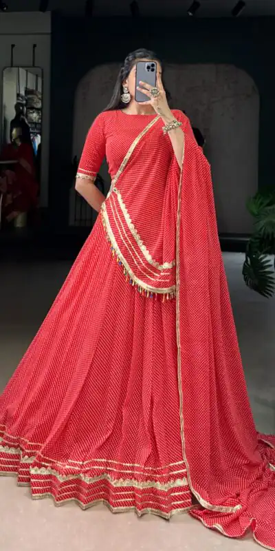 LNB 1728 Red Color Georgette Printed Lace Work Lehenga Choli . Exclusive Offer ₹2499. Delivery 4-6 Working Days. Shop now. | Lehenga, Bollywood Lehenga, Creative Lehenga, Designer Lehenga, Embroidered Lehenga, Party Wear Lehenga