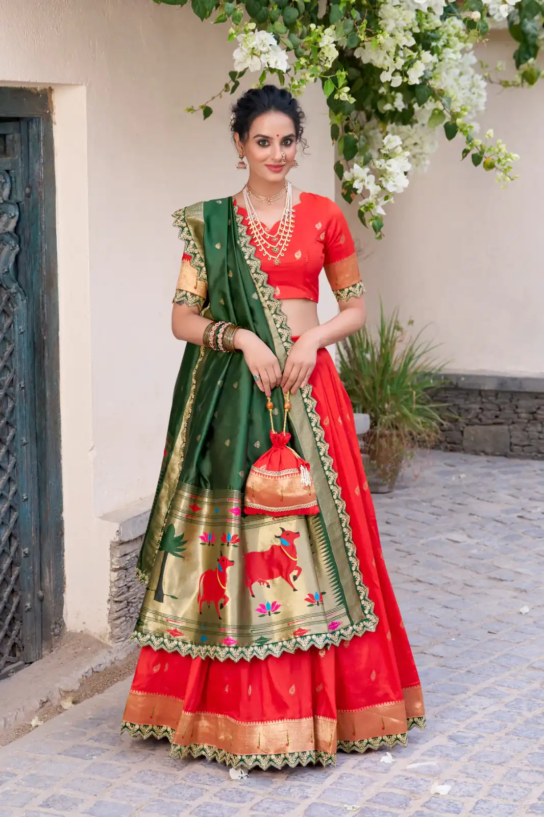 LNB 2014 Red Color Jacquard Silk Zari Work Sequins Thread Embroidery Lehenga Choli Wedding, Party, Festive, Events Etc. Delivery 4-6 Working Days Rs 3749 | Lehenga, Bollywood Lehenga, Creative Lehenga, Designer Lehenga, Embroidered Lehenga, Party Wear Lehenga