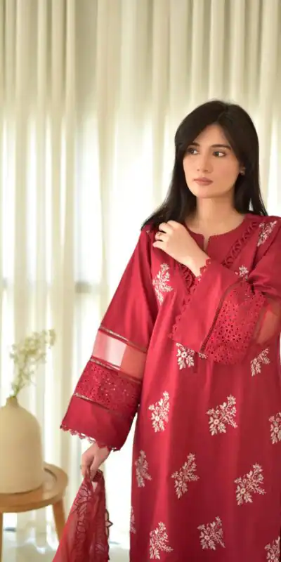 LG 1951 Red Color Roman Silk Embroidery Work On Front Side Salwar Suit Casual, Wedding, Festive, Events . Expected Delivery  4-6 Working Days @1999/- only      | Jump Suits, Salwar suit, Designer Suits, Casual Suits, Creative suits, Palazzo Suits, Party Wear Suits, Patiala Suits, Straight Suits