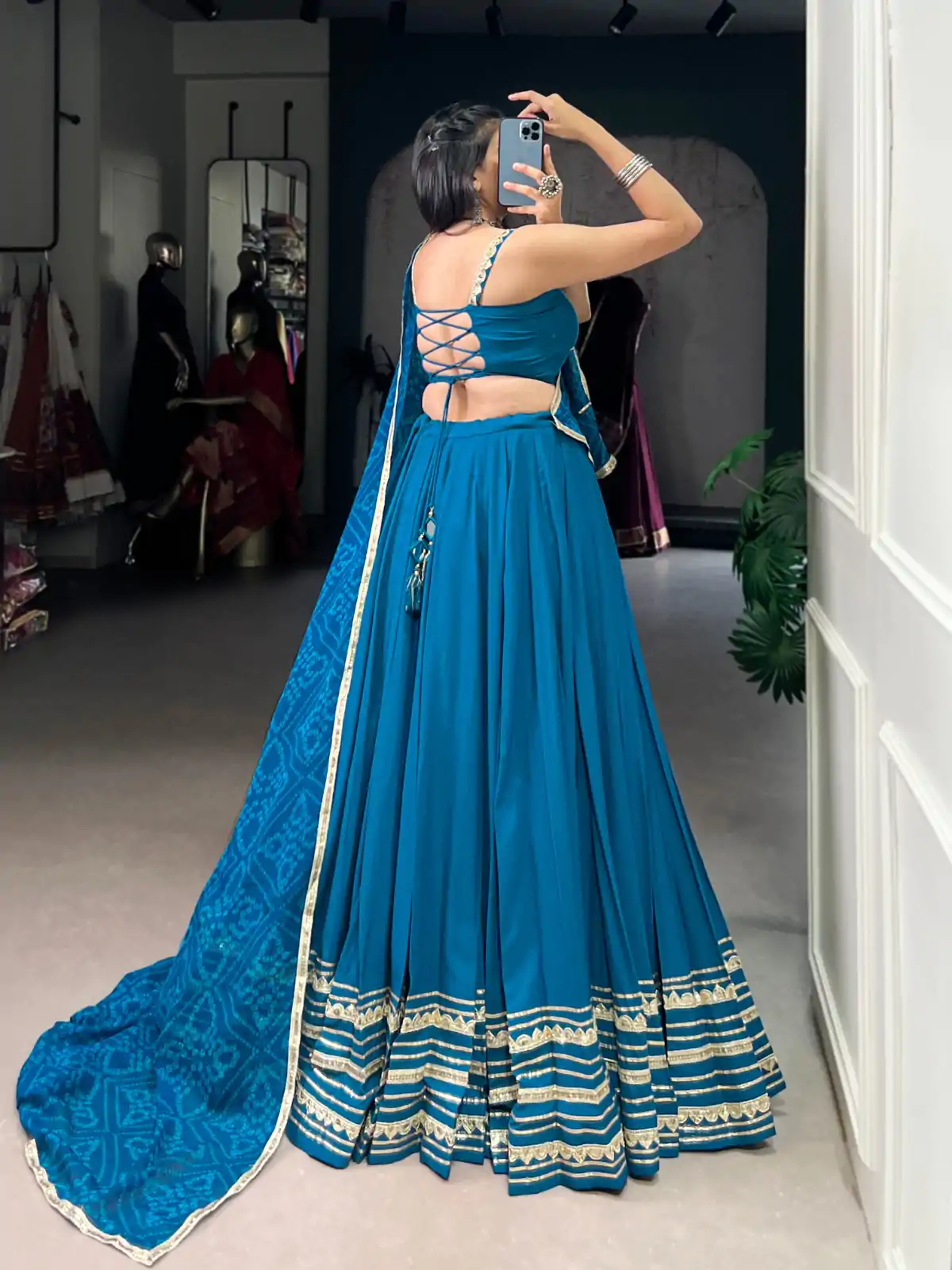 LNB 1670 Teal Color Pure Rayon Lace Touch Up Lehenga Choli Wedding, Party, Festive, Events Etc. Delivery 4-6 Working Days Rs 3399 | Lehenga, Bollywood Lehenga, Creative Lehenga, Designer Lehenga, Embroidered Lehenga, Party Wear Lehenga