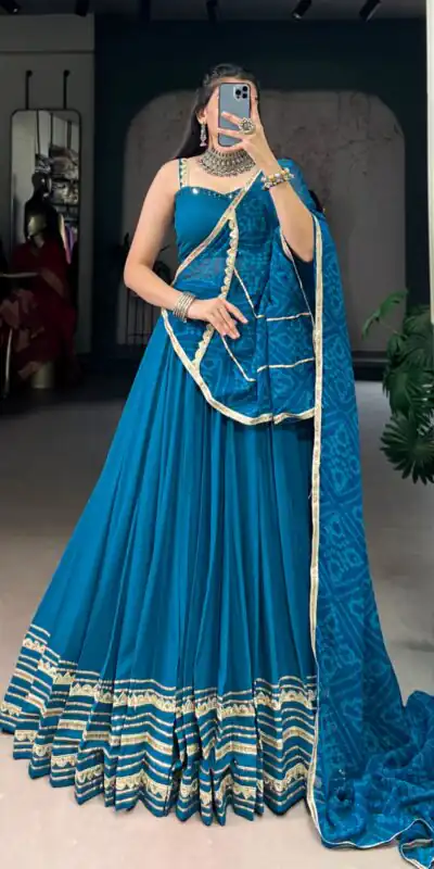 LNB 1670 Teal Color Pure Rayon Lace Touch Up Lehenga Choli Wedding, Party, Festive, Events Etc. Delivery 4-6 Working Days Rs 3399 | Lehenga, Bollywood Lehenga, Creative Lehenga, Designer Lehenga, Embroidered Lehenga, Party Wear Lehenga