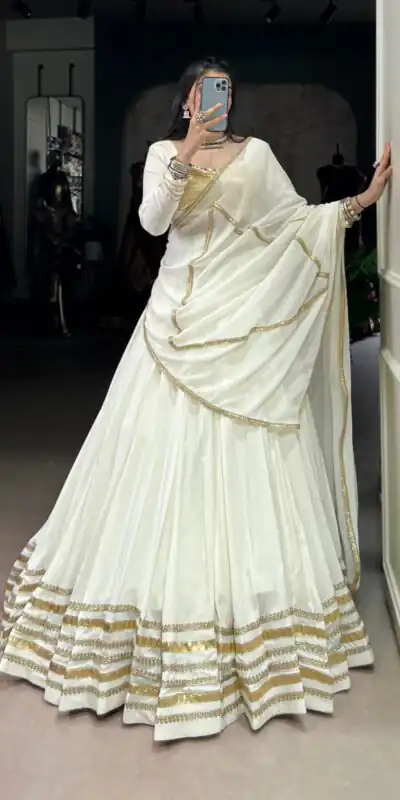 LNB 1605 White Color Pure Rayon Lace Touch Up Lehenga Choli Wedding, Party, Festive, Events Etc. Delivery 4-6 Working Days Rs 3199 | Lehenga, Bollywood Lehenga, Creative Lehenga, Designer Lehenga, Embroidered Lehenga, Party Wear Lehenga