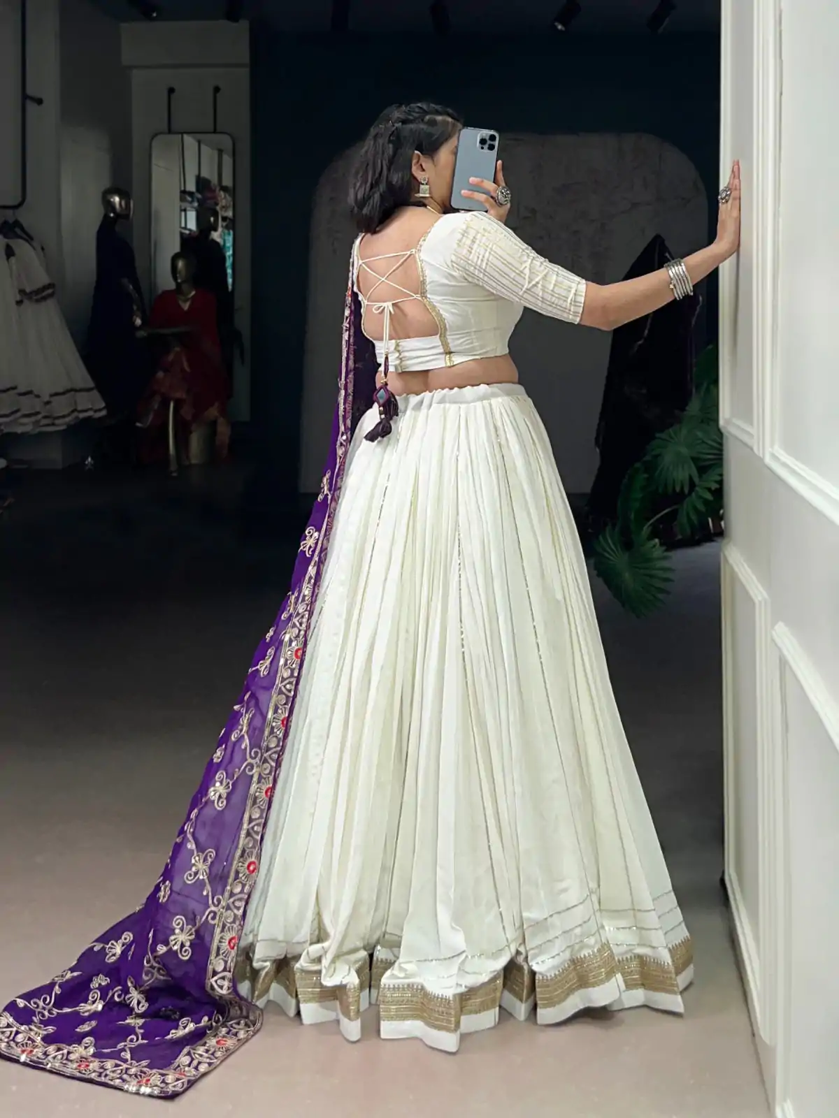 LNB 1665 White Color Pure Rayon Zari Weaving Work With Lace Touch Up Lehenga Choli Wedding, Party, Festive, Events Etc. Delivery 4-6 Working Days Rs 3399 | Lehenga, Bollywood Lehenga, Creative Lehenga, Designer Lehenga, Embroidered Lehenga, Party Wear Lehenga