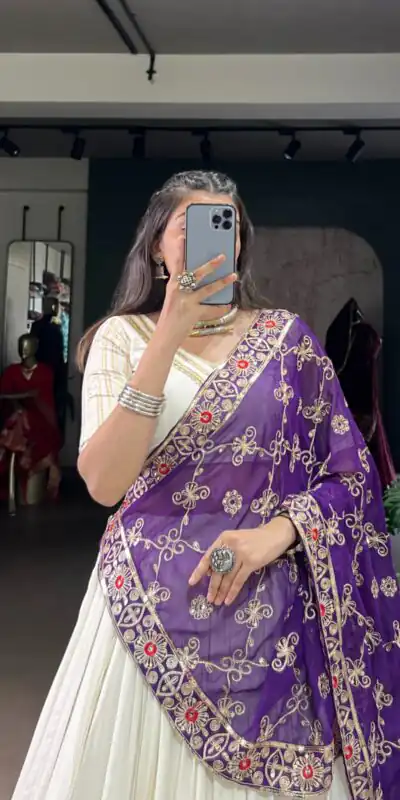 LNB 1665 White Color Pure Rayon Zari Weaving Work With Lace Touch Up Lehenga Choli Wedding, Party, Festive, Events Etc. Delivery 4-6 Working Days Rs 3399 | Lehenga, Bollywood Lehenga, Creative Lehenga, Designer Lehenga, Embroidered Lehenga, Party Wear Lehenga