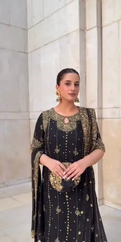 RTC 5923 Black Color Faux Georgette With Sequence Lace Work Salwar Suit Get it for ₹2049. Delivery 4-6 Working Days. Shop now. | Jump Suits, Tops & Bottoms, Track Suits, Trendy Wear, Salwar suit, Designer Suits, Casual Suits, Creative suits, Palazzo Suits, Party Wear Suits, Patiala Suits, Straight Suits