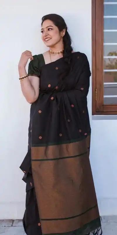 KP 5000 Black Soft Lichi Silk Saree with Designer Work. Wedding, Party, Festive, Events, Now at just ₹1249. Delivery 4-6 Working Days. Shop now. | Sarees, Bollywood Sarees, Creative Sarees, Designer Sarees, Embroidered Sarees, Ethnic Saree, Modern Digital sarees, Party Wear Sarees