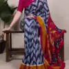 YNF 7043 Blue Color Tasar Silk Printed With Designer Work Saree. Festive Deal ₹1549. Delivery 4-6 Working Days. Shop now. | Sarees, Bollywood Sarees, Creative Sarees, Designer Sarees, Embroidered Sarees, Ethnic Saree, Modern Digital sarees, Party Wear Sarees