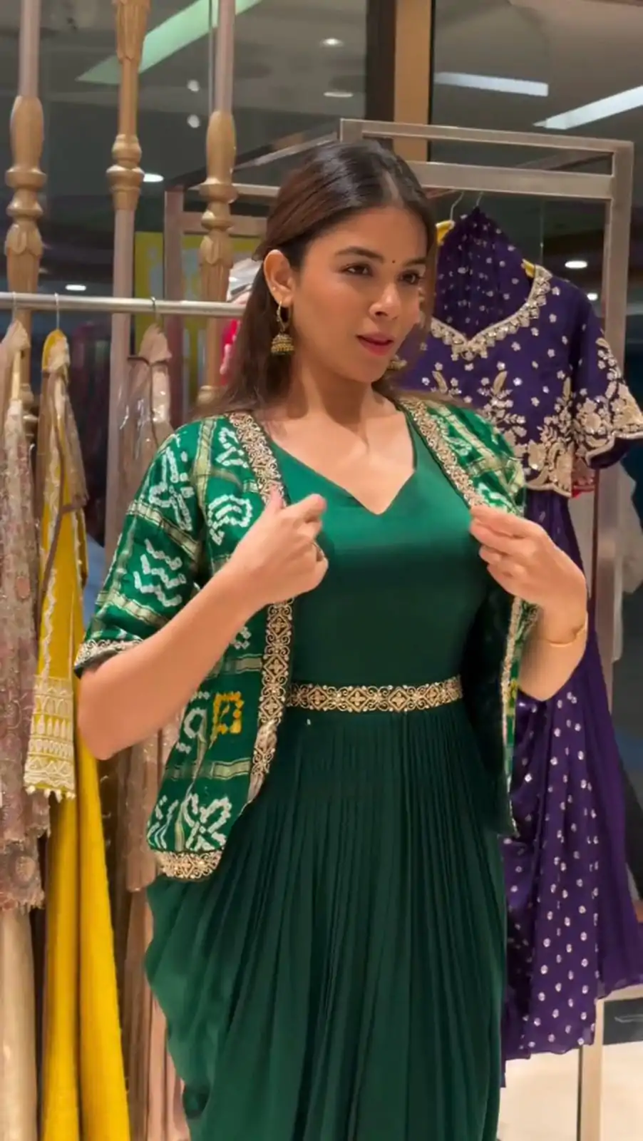 LG 2011 Green Printed Chinon Dhoti Suit Perfect for Wedding, Party, Family Gatherings, Lohri, Durga Puja . Get it for ₹1799. Delivery 4-6 Working Days | Jump Suits, Salwar suit, Designer Suits, Casual Suits, Creative suits, Palazzo Suits, Party Wear Suits, Patiala Suits, Straight Suits