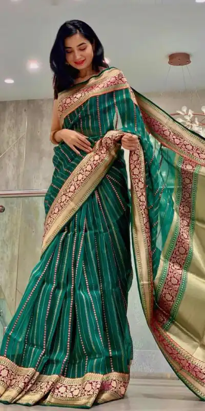 KP 6021 Green Soft Lichi Silk Cloth. With Lace Work & Lace Border Saree . Grab it for ₹1449. Delivery 4-6 Working Days. Shop now. | Sarees, Bollywood Sarees, Creative Sarees, Designer Sarees, Embroidered Sarees, Ethnic Saree, Modern Digital sarees, Party Wear Sarees