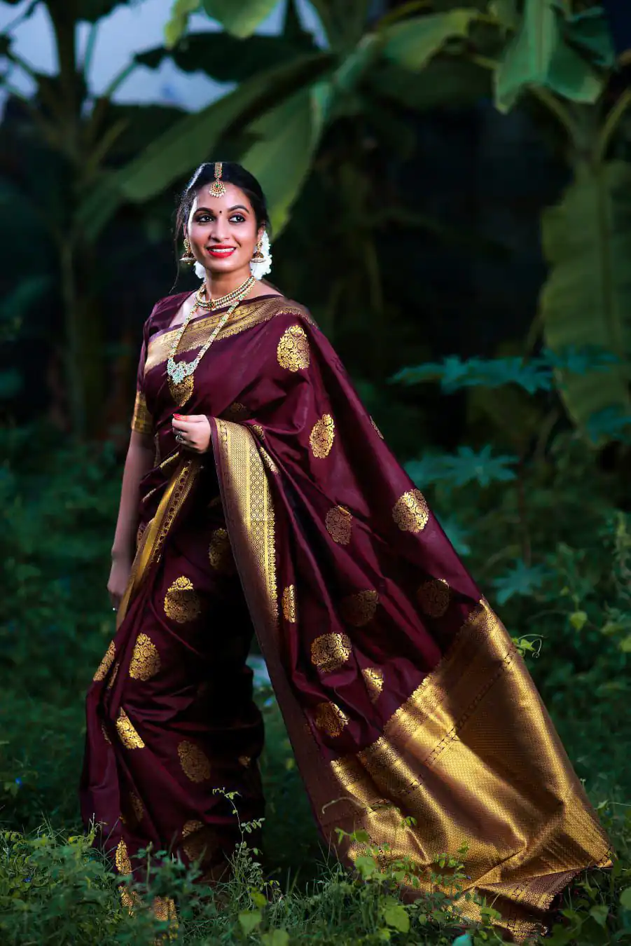 KP 3035 Maroon Soft Lichi Silk Saree Perfect for Wedding, Party, Housewarming, Raksha Bandhan, Family Gatherings . Exclusive Offer ₹1399. Delivery | Sarees, Bollywood Sarees, Creative Sarees, Designer Sarees, Embroidered Sarees, Ethnic Saree, Modern Digital sarees, Party Wear Sarees
