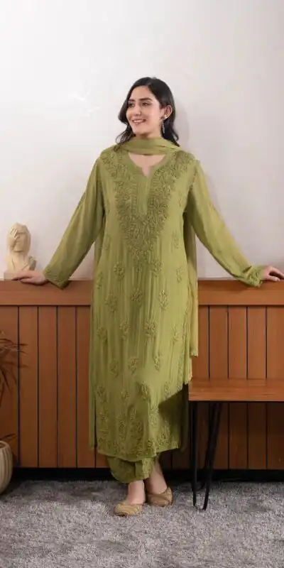 BE 394 Mehandi Georgette with Embroidery Work & Lace Work Salwar Suit . Available at ₹1849 only. Delivery 4-6 Working Days. Shop now. | Jump Suits, Tops & Bottoms, Track Suits, Trendy Wear, Salwar suit, Designer Suits, Casual Suits, Creative suits, Palazzo Suits, Party Wear Suits, Patiala Suits, Straight Suits