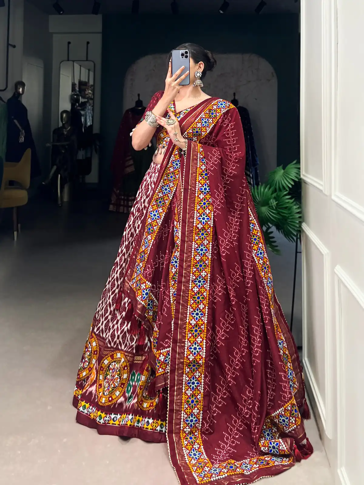 LNB 1743 Mustard Tussar Silk Gamthi Work & Mirror Work Lehenga Choli in . Available at ₹3099 only. Delivery 4-6 Working Days. Shop now. | Lehenga, Bollywood Lehenga, Creative Lehenga, Designer Lehenga, Embroidered Lehenga, Party Wear Lehenga