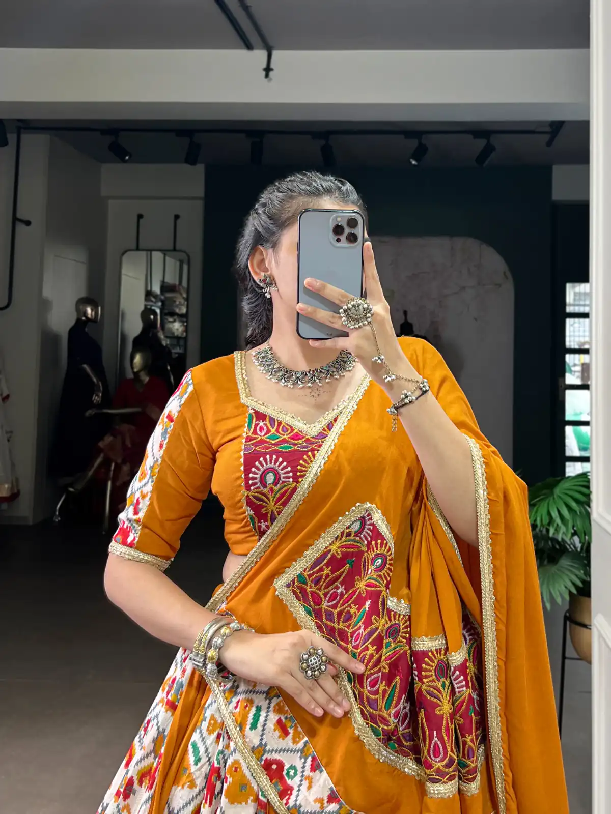 LNB 1685 Mustard Color Tussar Silk Patola Foil Printed Lehenga Choli Festive, Wedding, Party, Events Expected Etc. Delivery 4-6 Working Days @2199/- | Lehenga, Bollywood Lehenga, Creative Lehenga, Designer Lehenga, Embroidered Lehenga, Party Wear Lehenga