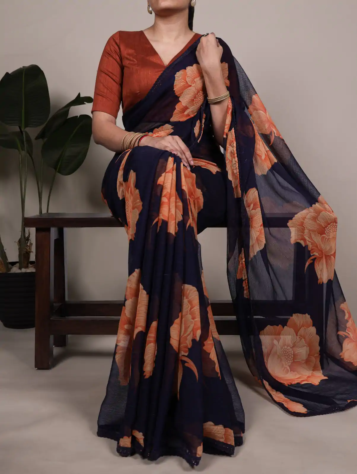 YNF 7033 Navy Blue Color Chiffon Lace Work & Lace Border Saree . Available at ₹1499 only. Delivery 4-6 Working Days. Shop now. | Sarees, Bollywood Sarees, Creative Sarees, Designer Sarees, Embroidered Sarees, Ethnic Saree, Modern Digital sarees, Party Wear Sarees