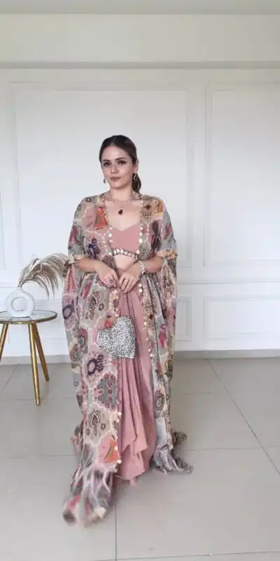 BE 134 Onion Fiona Silk Dhoti Suit Perfect for Wedding, Party, Traditional Day, Lohri, Onam – . Available at ₹1949 only. Delivery 4-6 Working Days. | Jump Suits, Salwar suit, Designer Suits, Casual Suits, Creative suits, Palazzo Suits, Party Wear Suits, Patiala Suits, Straight Suits