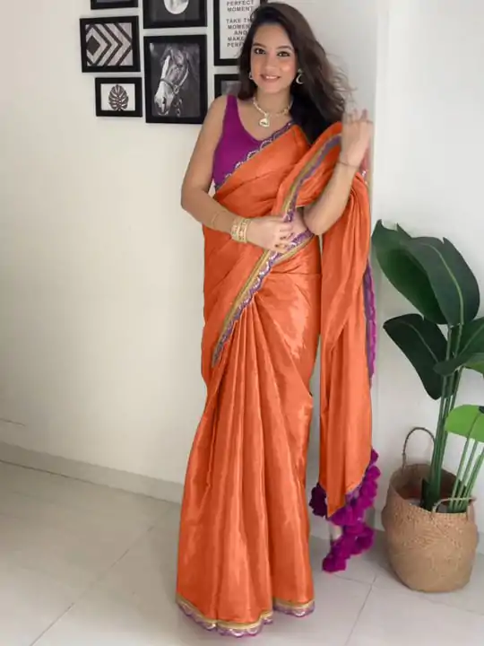 SC 353 Orange Pure Erode Silk With Lace Work & Embroidery Work Saree . Affordable Price ₹1399. Delivery 4-6 Working Days. Shop now. | Sarees, Bollywood Sarees, Creative Sarees, Designer Sarees, Embroidered Sarees, Ethnic Saree, Modern Digital sarees, Party Wear Sarees