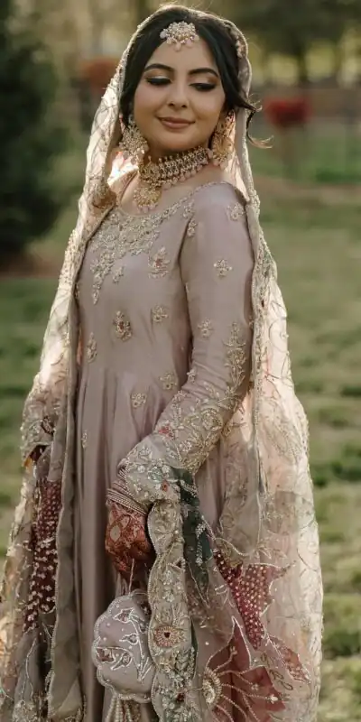 LG 1981 Peach Chinon With Embroidery Work & Lace Work Gown Wedding, Party, Festive, Events, Available at ₹2499 only. Delivery 4-6 Working Days. Shop now. | Gowns, Bollywood Gowns, Creative Gowns, Designer Gowns, Embroidered Gowns, Party Wear Gowns