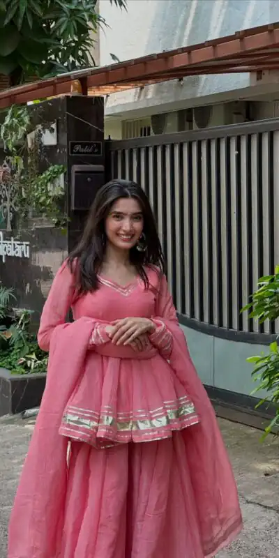 ZSR 3135 Peach Tabby Organza Salwar Suit Perfect for Wedding, Party, Temple Visit, Karwa Chauth, Festival Celebrations – . Get it for ₹1849. Delivery | Jump Suits, Salwar suit, Designer Suits, Casual Suits, Creative suits, Palazzo Suits, Party Wear Suits, Patiala Suits, Straight Suits