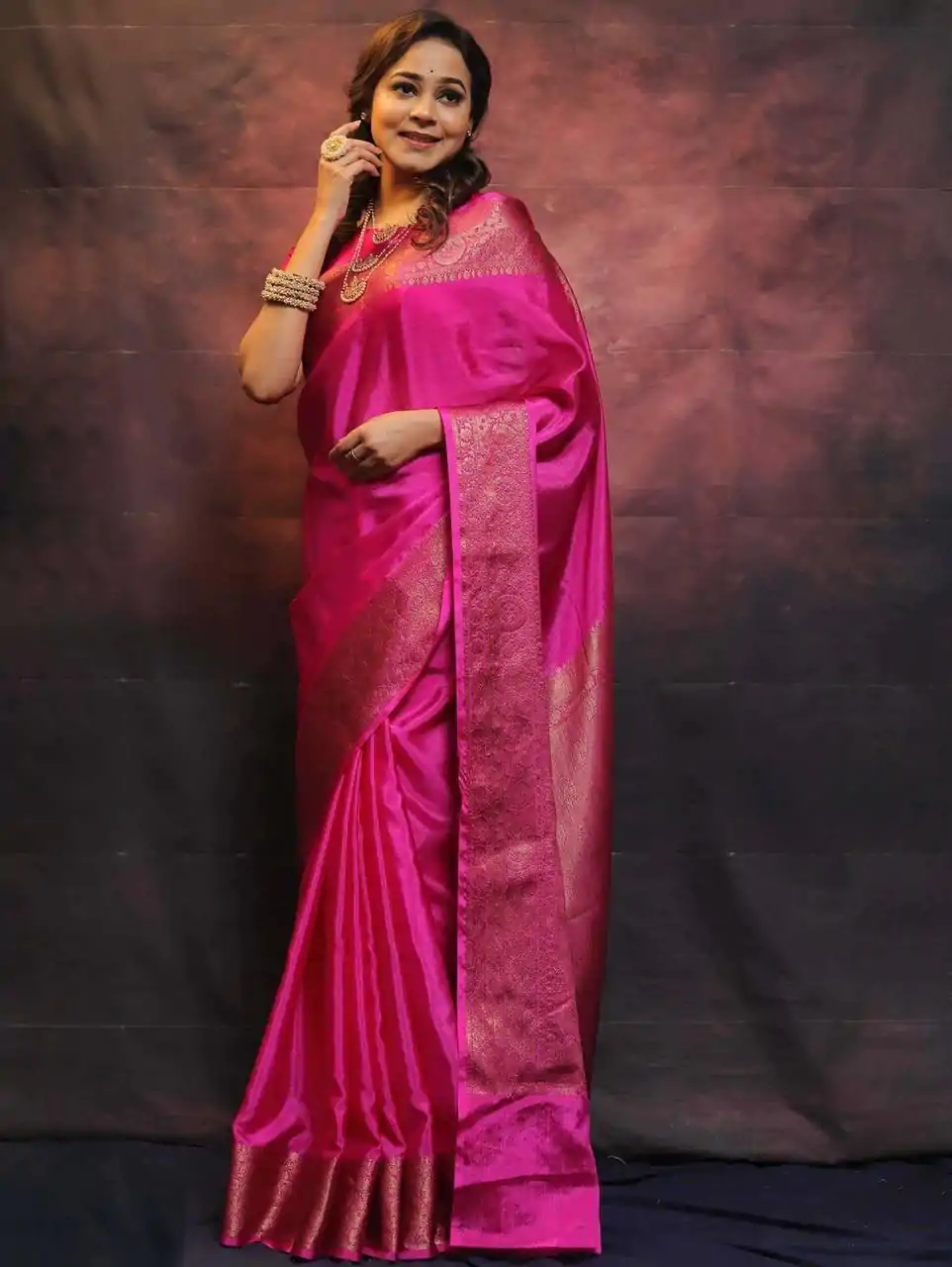 KP 6009 Pink Color Soft Lichi Silk With Lace Border & Lace Work. Now Saree at just ₹1349. Delivery 4-6 Working Days. Shop now. | Sarees, Bollywood Sarees, Creative Sarees, Designer Sarees, Embroidered Sarees, Ethnic Saree, Modern Digital sarees, Party Wear Sarees