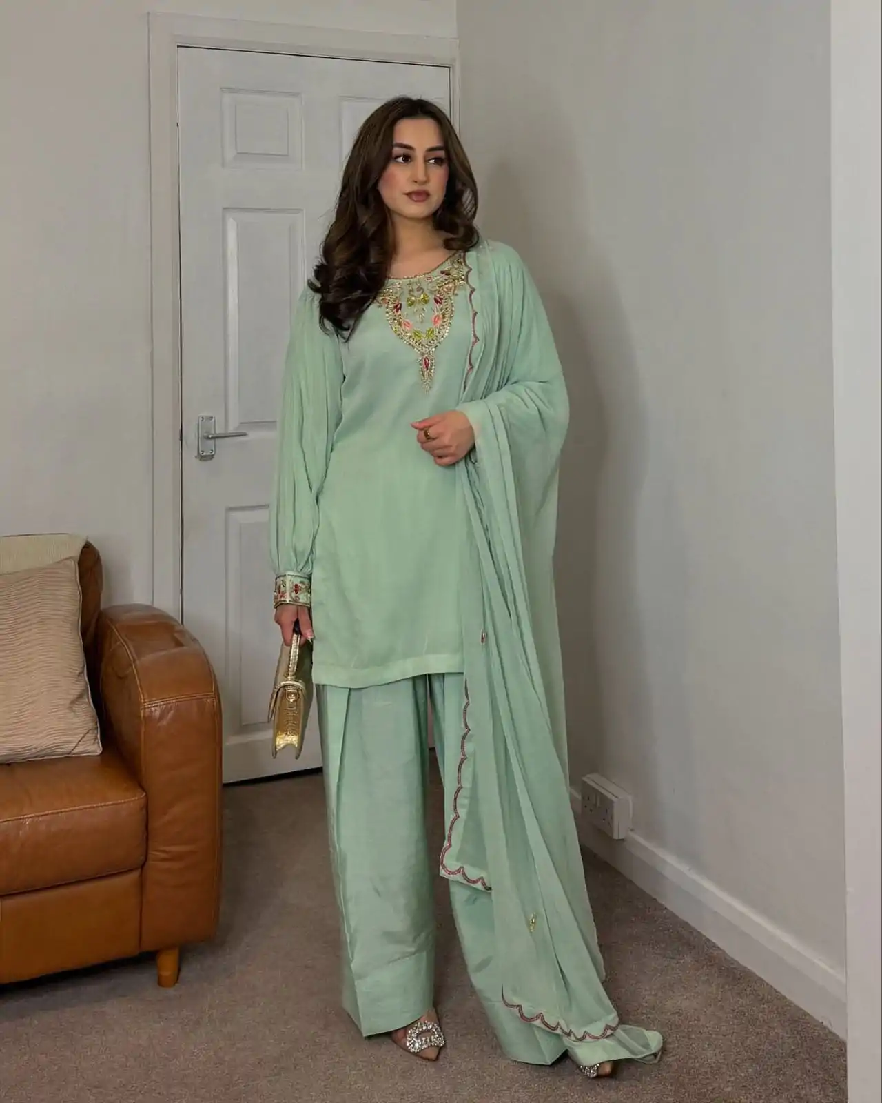NSR 854 Pista Faux Georgette Salwar Suit Perfect for Wedding, Party, Lohri, Mehendi, Karwa Chauth –. Introductory Price ₹1849. Delivery 4-6 Working Days | Jump Suits, Salwar suit, Designer Suits, Casual Suits, Creative suits, Palazzo Suits, Party Wear Suits, Patiala Suits, Straight Suits